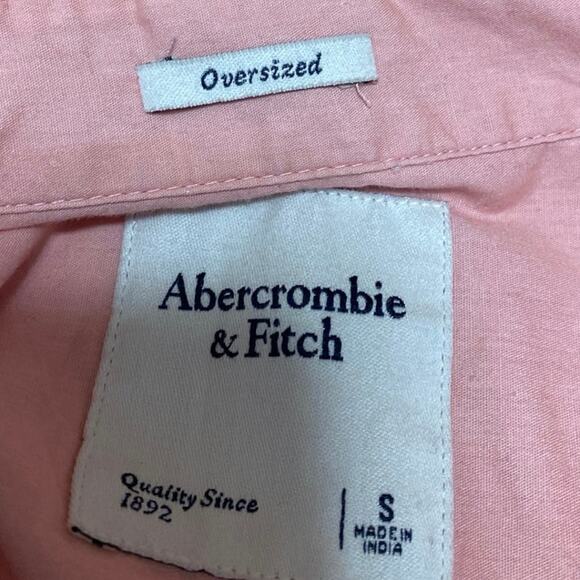 Abercrombie & Fitch Multicolor Colorblock Long Sleeve Button Down Shirt Top Sz S - Picture 4 of 5